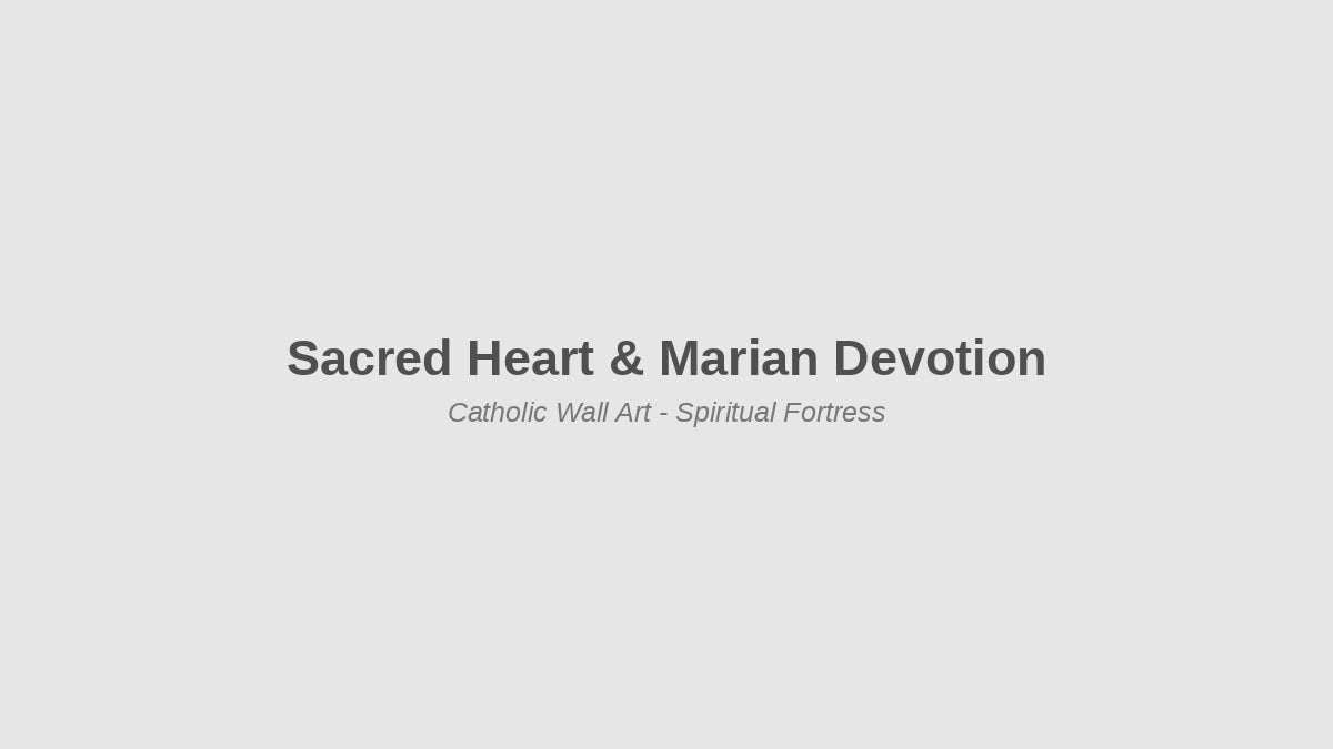 Sacred Heart & Marian Devotion